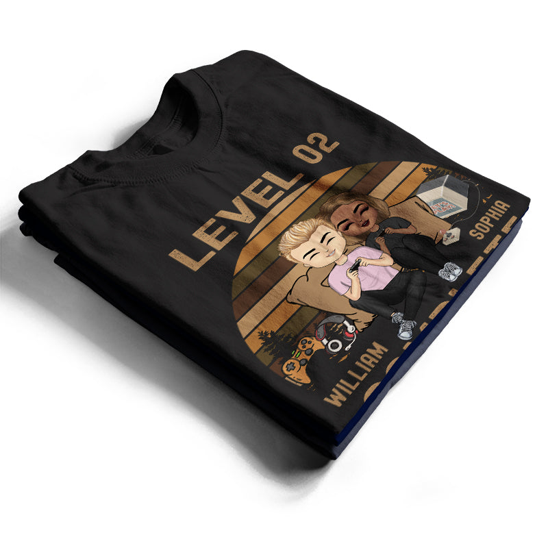Level Complete - Gift For Couples - Personalized Custom T Shirt