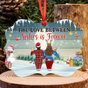 Keeping Each Other Sane - Sister Christmas Gift - Personalized Custom Aluminum Ornament