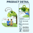 It's So Hard To Live Without You - Memorial Gift - Personalized Acrylic Car Hanger