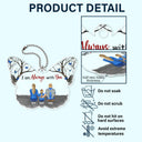 I Am Always With You - Memorial Gift For Family - Personalized Acrylic Car Hanger