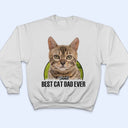 Custom Photo Best Dog Mom Dog Dad Ever - Gift For Dog Lovers - Personalized T Shirt