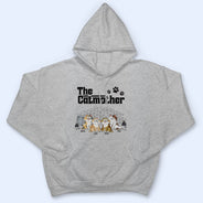 The Catfather The Dogfather - Gift For Pet Lovers - Personalized T Shirt
