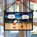 They Still Talk About You Memorial - Personalized Window Hanging Suncatcher Ornament