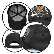 This Human Dog Dad Belongs To - Personalized Classic Cap