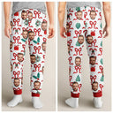 Custom Photo Girly Christmas - Personalized Pajamas Pants