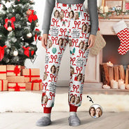 Gift For Sibling - Custom Photo Only Gift You Need - Personalized Pajama Pants