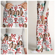 Gift For Sibling - Custom Photo Only Gift You Need - Personalized Pajama Pants