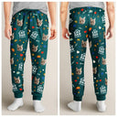 Custom Photo Best Dog Mom Dog Dad - Personalized Pajama Pants