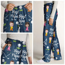 Golf, Gift For Father, Gift For Grandpa - Custom Photo Best Dad By Par - Personalized Pajama Pants
