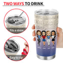 Friendship Trouble When We're Together - Gift For Bestie - Personalized Custom Tumbler