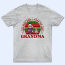 Family Who Needs Santa - Christmas Gift For Parents & Grandparents - Personalized Custom T Shirt