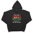 Best Friends Be Naughty Save Santa The Trip - Christmas Gift For Bestie - Personalized Custom T Shirt
