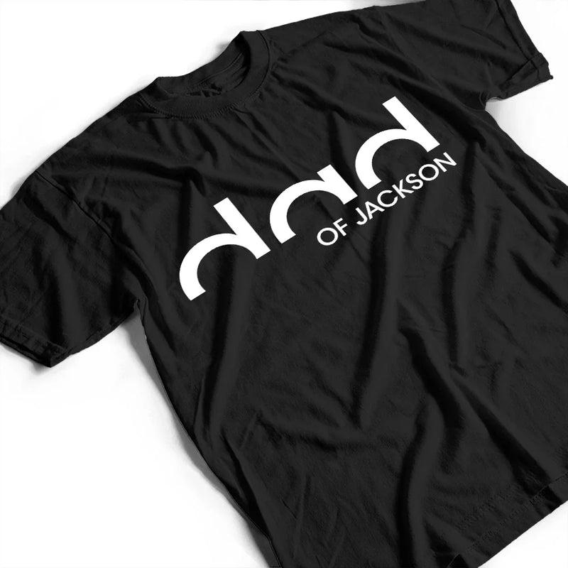 Gift For Father,Gift For Mother,Happy - Dad Of Kids - Personalized T Shirt