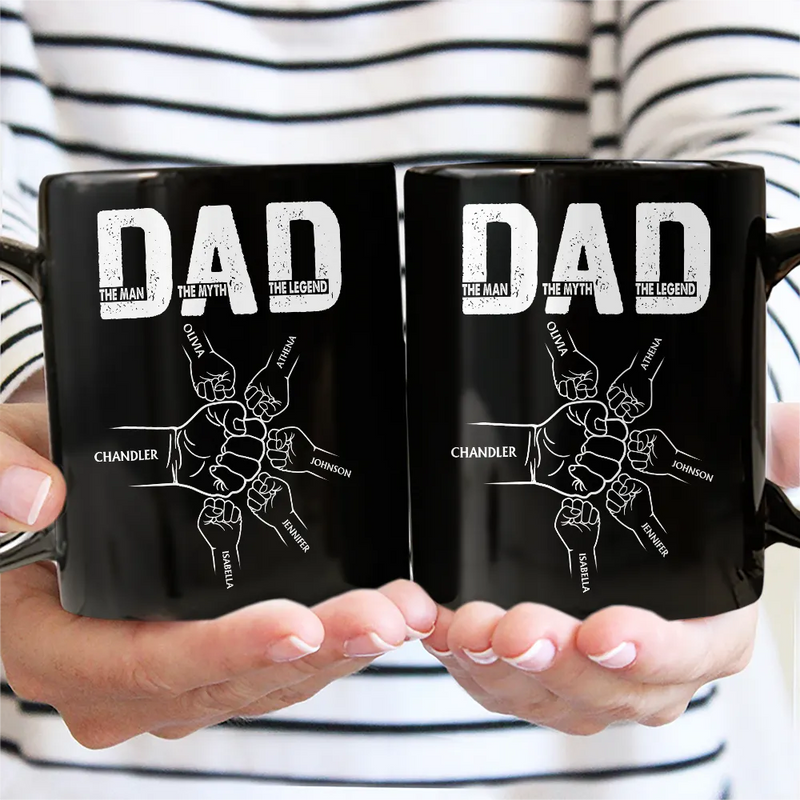Gift For Father,Love - Dad The Man The Myth The Legend - Personalized Mug