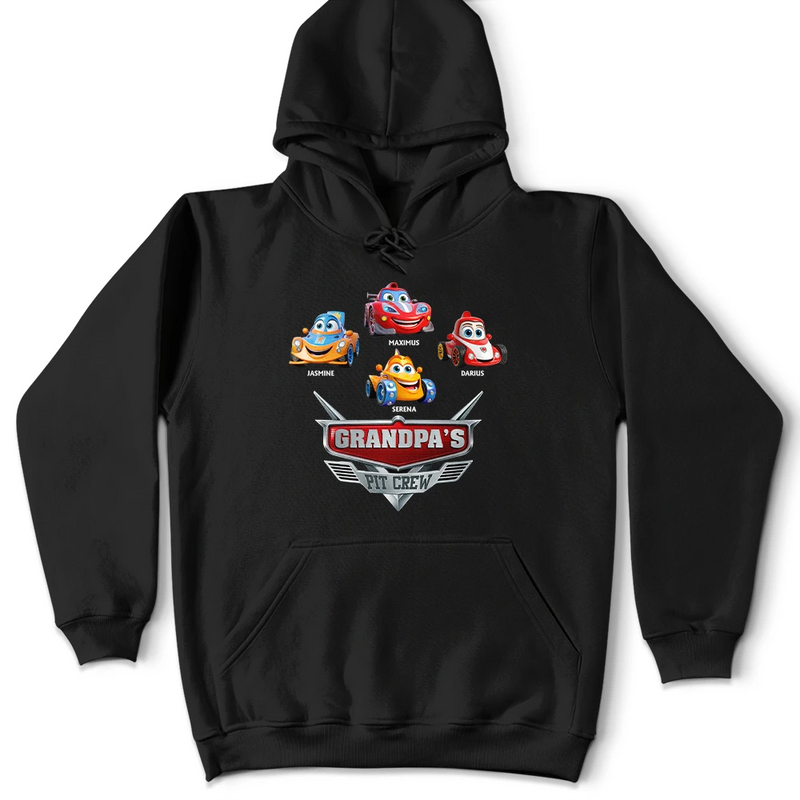 Daddy's Pit Crew Kid Car - Personalized T Shirt