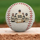 Baseball,Dad's Hobby,Gift For Father,Dad - Children,Happy - Daddy's Team Together We Make A Winning Team - Personalized Baseball, Softball