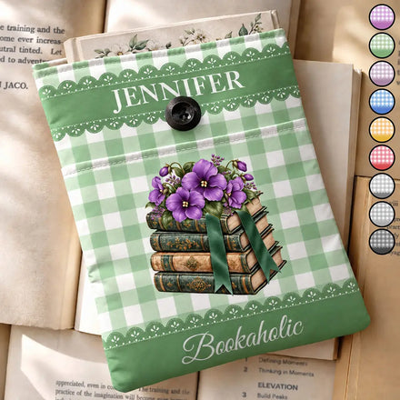 Bookworm Keepsake - Personalized Book Sleeve