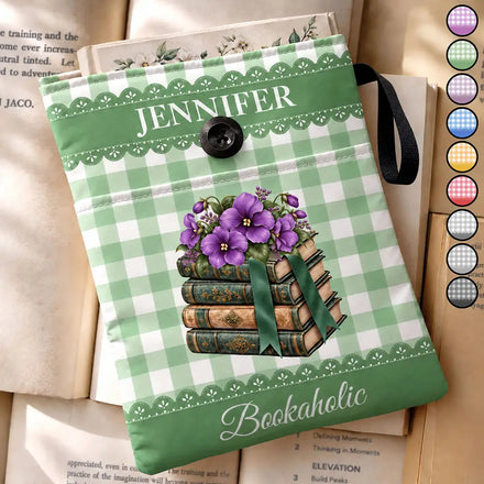 Bookworm Keepsake - Personalized Book Sleeve