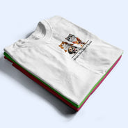 Pet Lovers,Pet Mom,Pet Dad - Dog Cat Mom Dad Pet Lover 3D Effect - Personalized T Shirt
