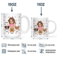 Dog Lovers,Pet Lovers,Dog Mom,Pet Mom - Dog Mom Not Like A Regular Mom - Personalized Mug