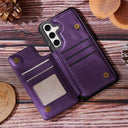 Gift For Women,Gift For Mother,Gift For Grandma,Single Mom,Love - Grandma's Mom's Little Sweethearts - Personalized Leather Flip Wallet Phone Case