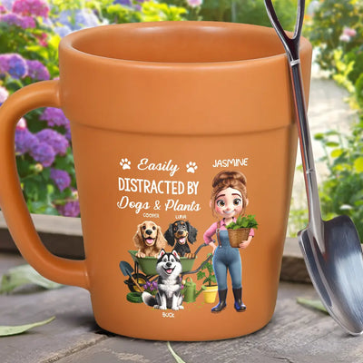 Plant Pot Ceramic Mug