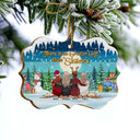 Sisters Christmas There Is No Greater Gift Than Sisters - Personalized Wooden Ornament