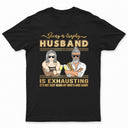 Trophy Husband - Funny Gift For Married Couples - Personalized Custom Sweatshirt