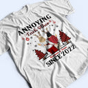 Christmas Couple I Want To Annoy For The Rest Of My Life - Personalized Custom Sweatshirt