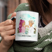 Always Be My Best-Tea - Gift For Bestie - Personalized Custom Accent Mug