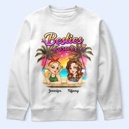 Besties Forever Summer Beach Vibe - Personalized T Shirt