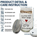 I Love You Forever & Always - Personalized Mason Jar Light