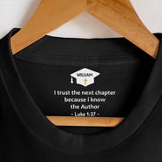 Graduation,Happy,Gift For Kids,Gift For Daughter,Gift For Son,Gift For Sibling,Gift For Sisters,Gift For Brothers,Gift For Bestie,Christian - Faith Over Fear Bible Verse - Personalized T Shirt
