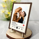 Gift For Couples,Gift For Husband,Gift For Wife,Old Couples,Parents,Gift For Mother,Gift For Father,Gift For Sibling,Gift For Sisters,Gift For Brothers,Family,Love - Family Love Keepsake - Personalized 2-Layered Wooden Plaque With Stand