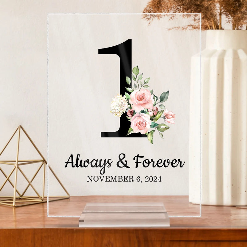 Gift For Couples,Gift For Husband,Gift For Wife,Old Couples,Parents,Gift For Mother,Gift For Father,Gift For Sibling,Gift For Sisters,Gift For Brothers,Family,Love - Family Love Keepsake - Personalized Vertical Rectangle Acrylic Plaque