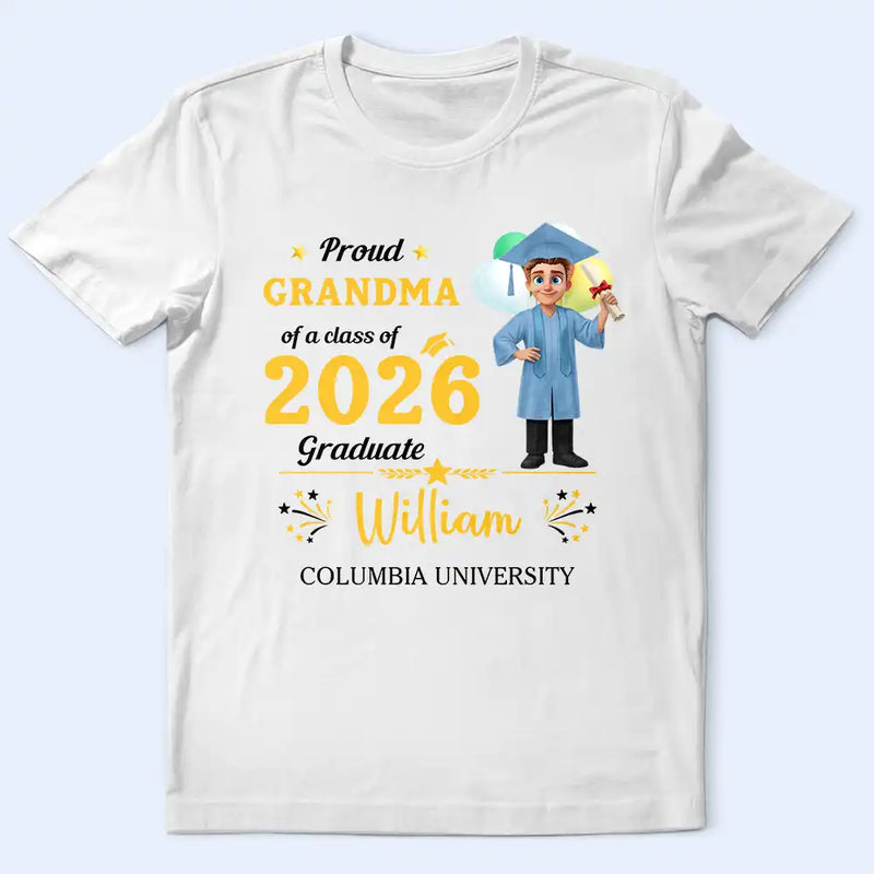 Graduation, Family, Happy - Family Matching Happy Graduation - Personalized T Shirt