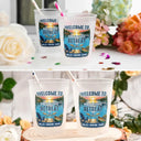 Top Market,Family,Summer,Outdoor Decor,Lake,Custom Text,Happy - Family Welcome To Our Lake House Party - Personalized Frosted Cups