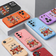 Gift For Mother,Gift For Women,Happy,Gift For Yourself - Faux Embroidery Effect Mom We Love You - Personalized Leather Phone Case