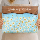 Confident, Gift For Yourself, Cooking, Gift For Women, Icon - Faux Wooden Resin Birth Flower Mom Grandma Kitchen - Personalized Cutting Board