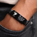 Christian,Gift For Yourself - Favorite Bible And Christian Symbol - Personalized Engraved Bracelet 