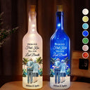 Old Couples, Gift For Husband, Gift For Wife, Gift For Boyfriend, Gift For Girlfriend, Love - From Our First Kiss Old Couple - Personalized Bottle Light