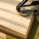 Reading, Gift For Yourself, Gift For Women, Gift For Men, Dog Lovers, Pet Lovers, Happy - From The Library Of Book Lover Dog - Personalized Embosser Stamp
