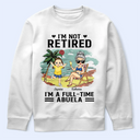 Gift For Grandma,Grandma,Grandkids,Beach - Full-time Grandma Beach View - Personalized T Shirt