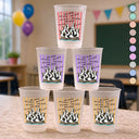 Teacher,Humorous,Back To School,Custom Text - Funny Screaming Seagull - Personalized Frosted Cups