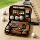 Gift For Men,Gift For Father,Gift For Grandpa,Golf,Sport Dad,Grandpa's Hobby,Dad's Hobby,Gift For Husband,Gift For Couples,Non-Eng,Icon,Adorable - Best Dad Grandpa By Par For Golf Lovers - Personalized Leather Golf Bag