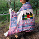 Mother Never Forget How Much I Love You - Gift For Daughters - Personalized Fleece Blanket