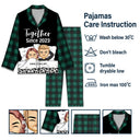 Couple Hubby & Wifey Est - Gift For Couples - Personalized Long Pajamas Set