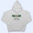 Custom Photo Mom I Love You To The Moon And Back - Gift For Mother - Personalized T Shirt