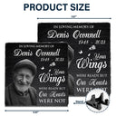 Custom Photo In Loving Memory - Memorial Gift For Family - Personalized Rectangle Memorial Garden Stone