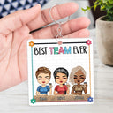 Congrats On Being My Coworker - Gift For Colleagues - Personalized Acrylic Keychain